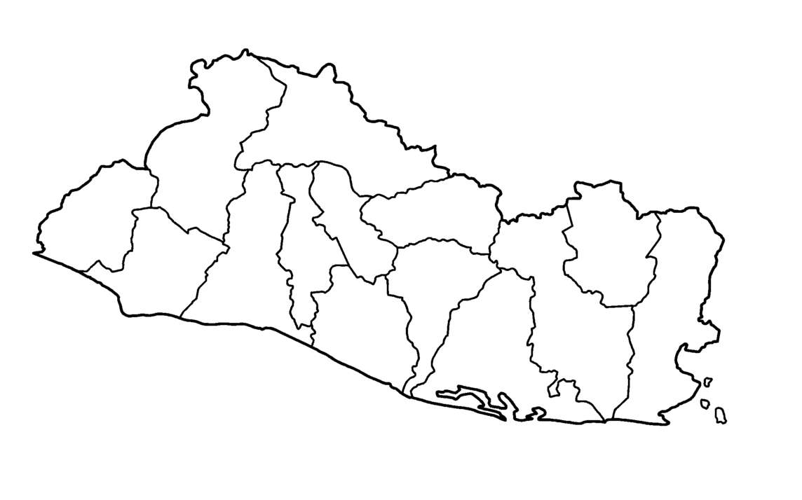 Mapa El Salvador online puzzle