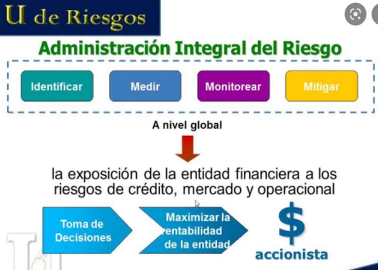 RIESGO OPERACIONAL rompecabezas en línea