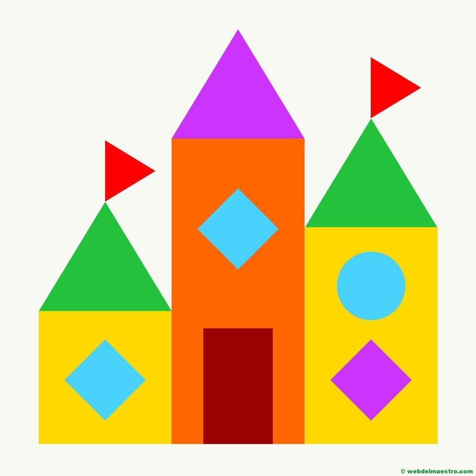 figure geometriche puzzle online