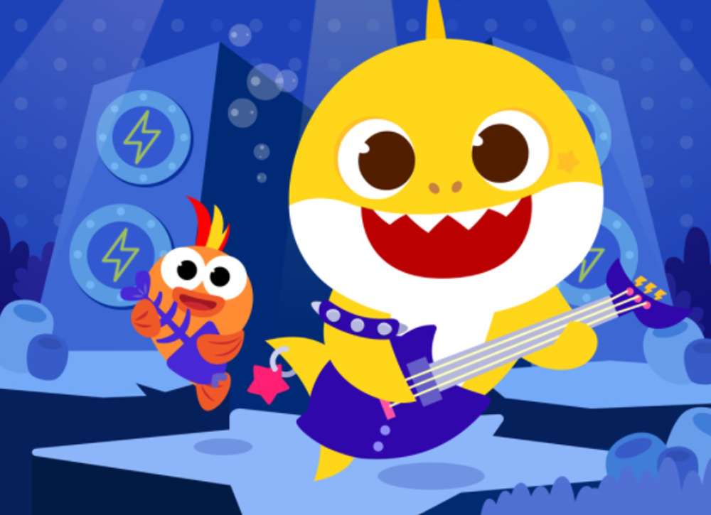 Rock Star Baby Shark! - Puzzle Factory