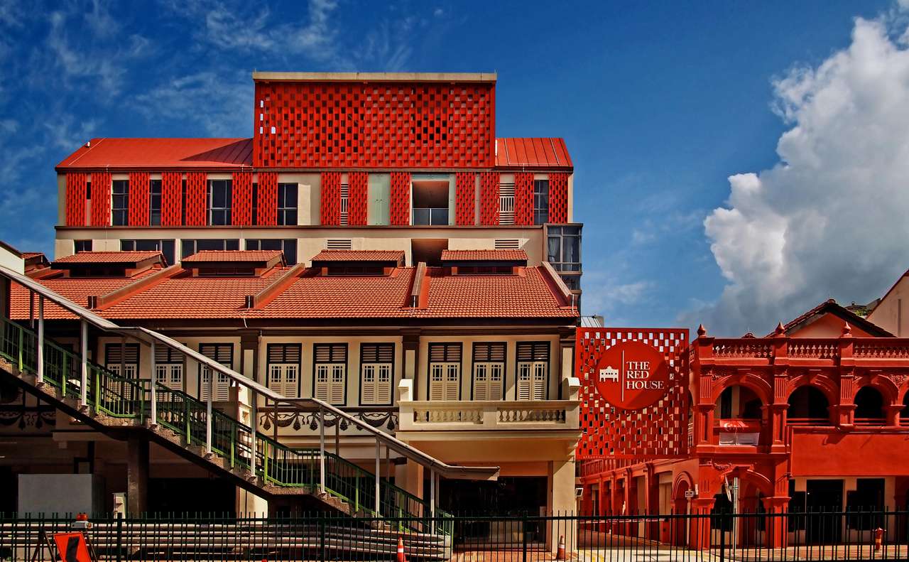 Червената къща, Сингапур онлайн пъзел