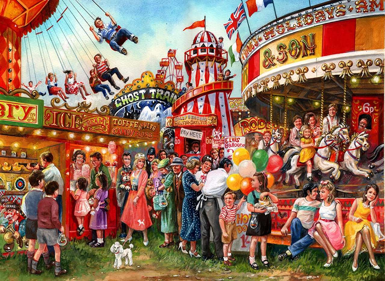 a day at the fairs jigsaw puzzle online