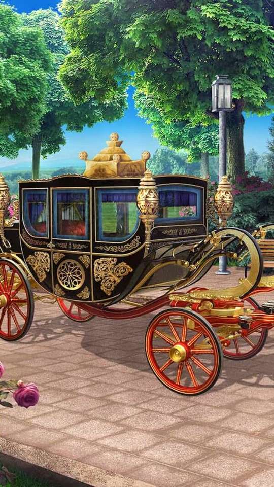 Drottningens vagn Pussel online