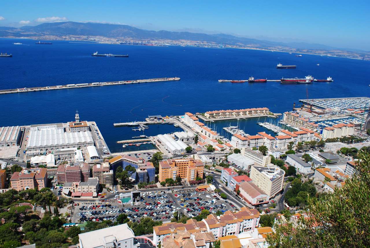 Gibraltar pussel på nätet