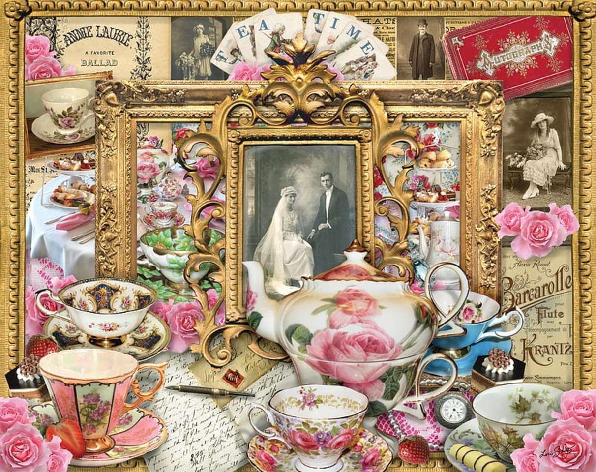 vintage-collage jigsaw puzzle online