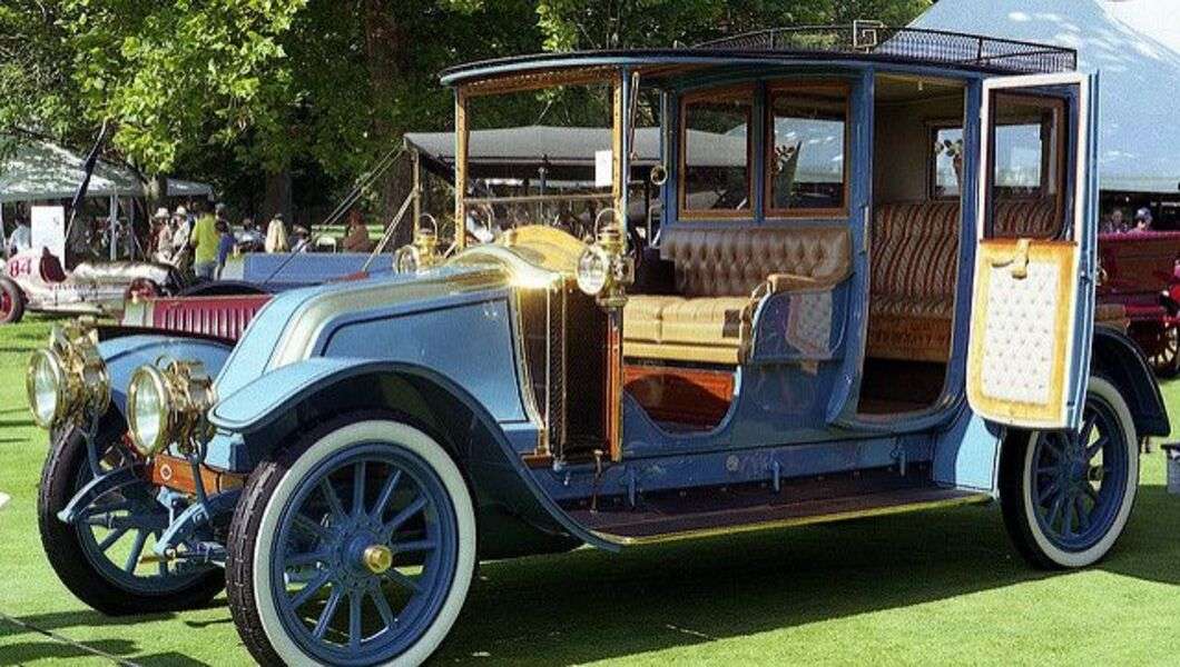 Auto Renault Brewster Stadswagen Jaar 1911 online puzzel