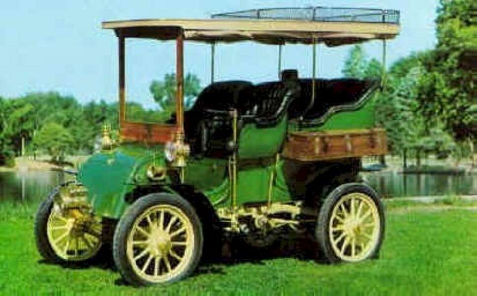 Bil Knox Touring Modell Tudor År 1899-1915 pussel på nätet