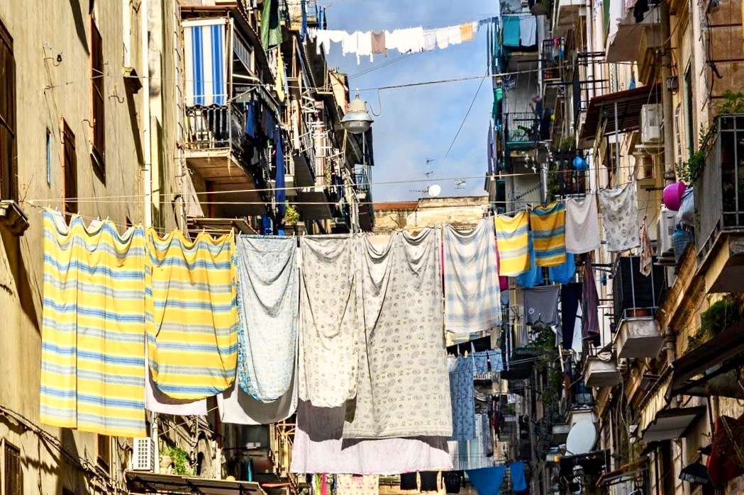 Neapel Italien pussel på nätet