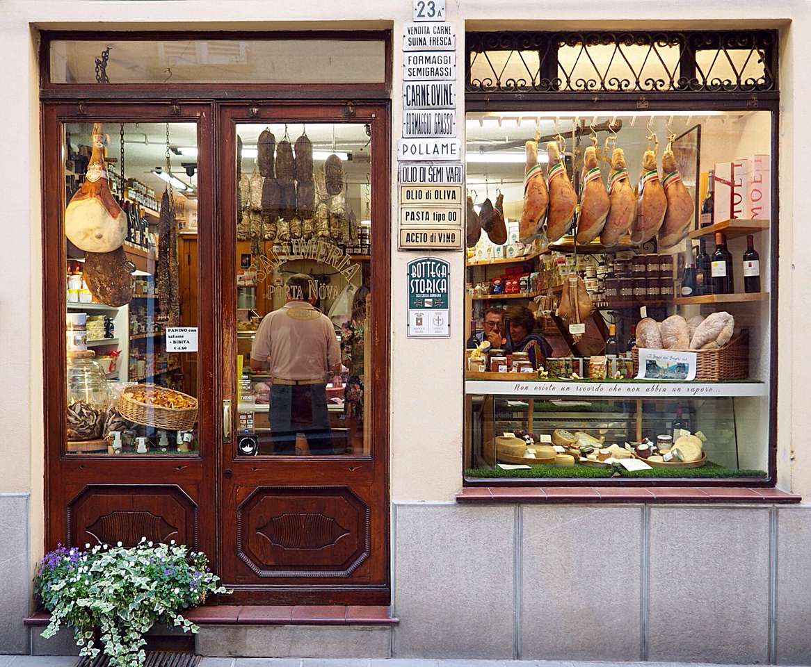 Italian butcher's shop rompecabezas en línea