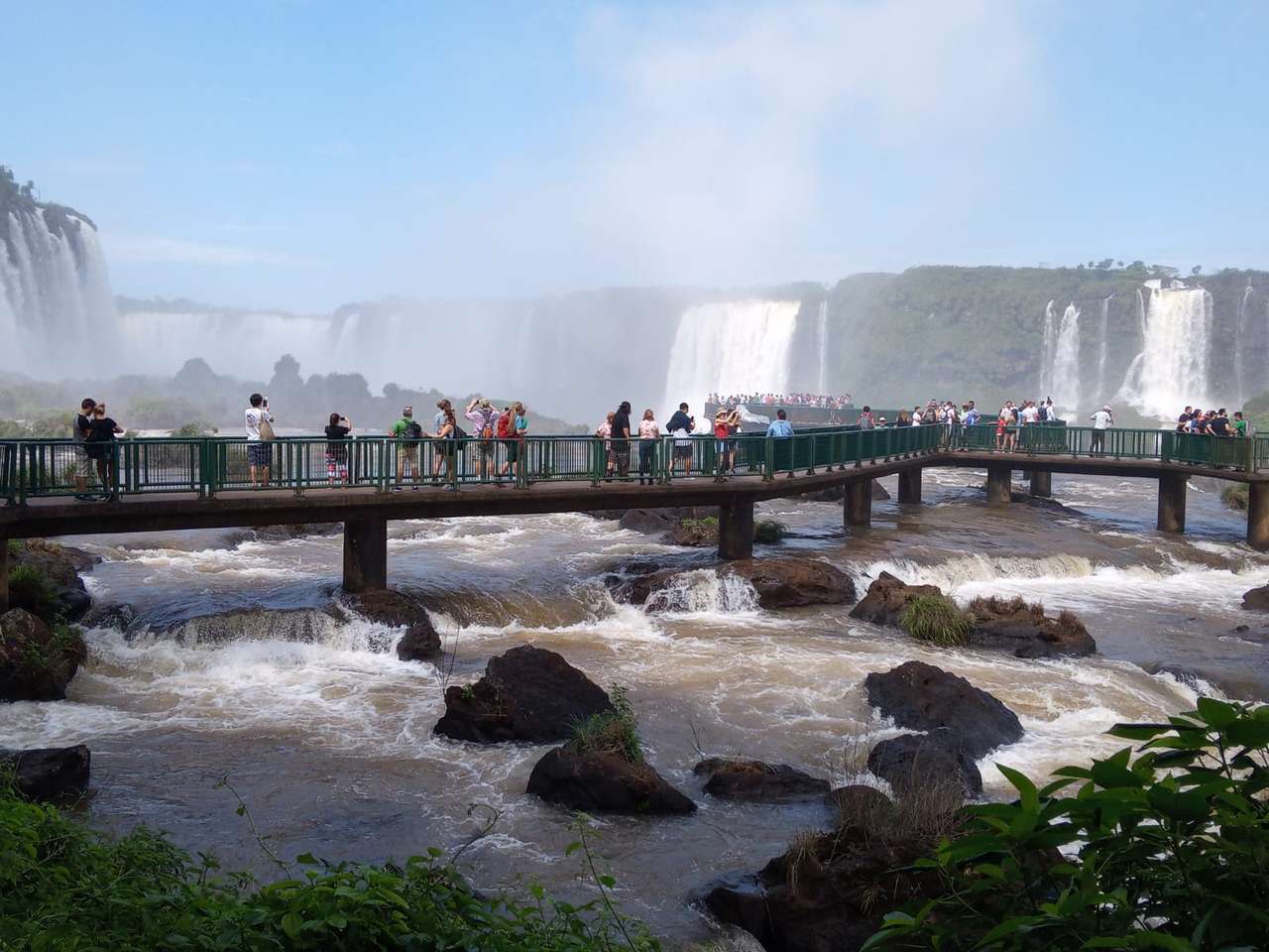 Iguazu-Fälle Puzzlespiel online