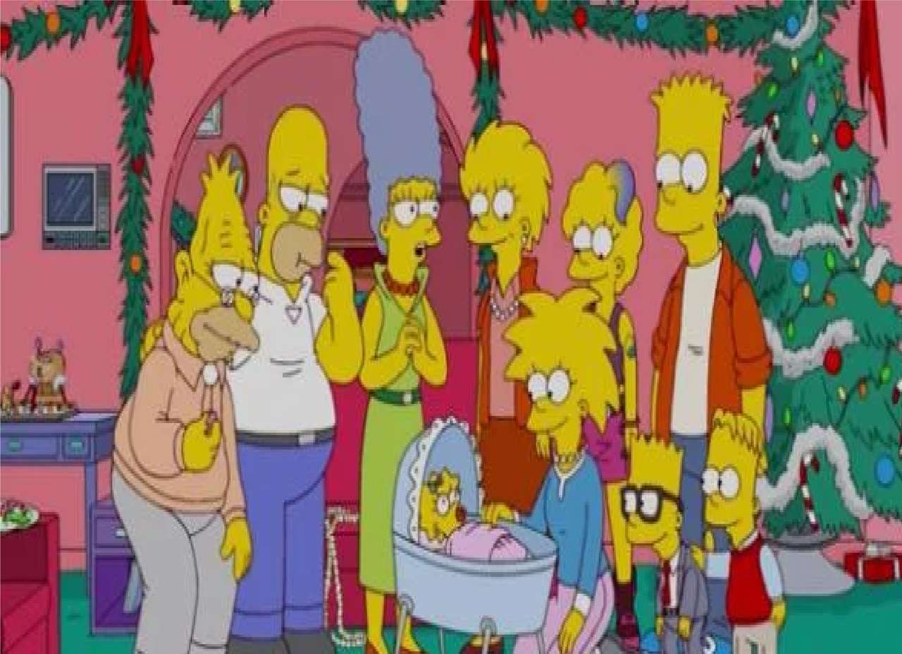rodina Simpsonových skládačky online