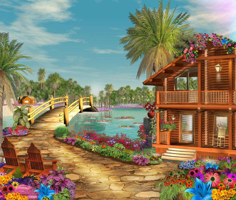 Sull'isola. puzzle online