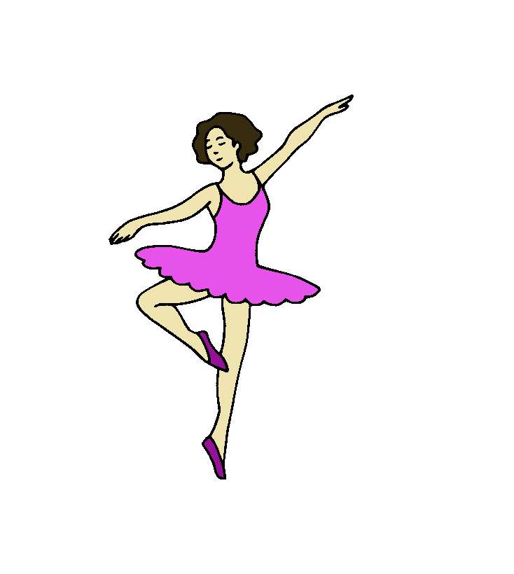 Балерина онлайн-пазл