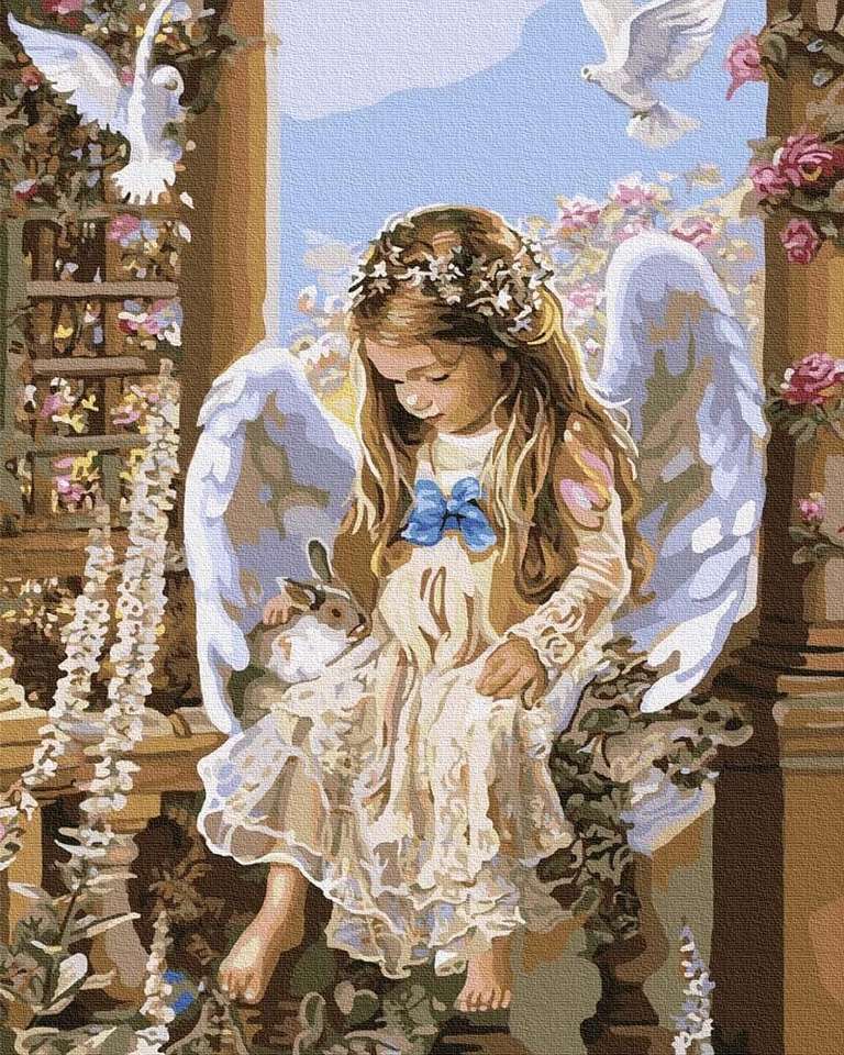 Malý anděl skládačky online