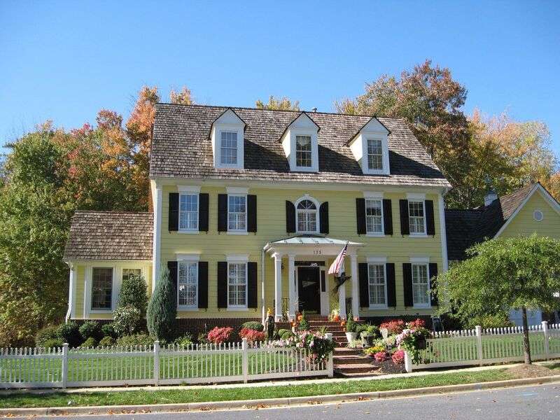 Къща в американски стил (46) #171 онлайн пъзел