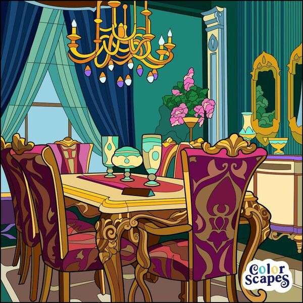 Dining room of a house #14 jigsaw puzzle online