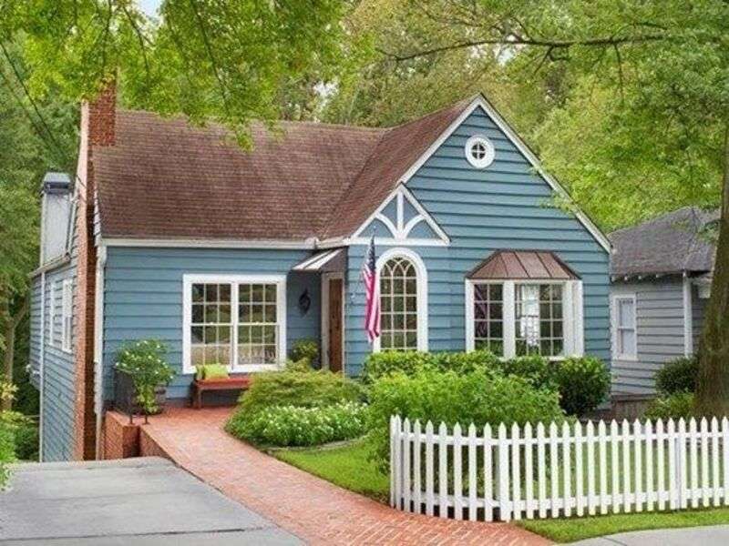 Къща в американски стил (47) #172 онлайн пъзел