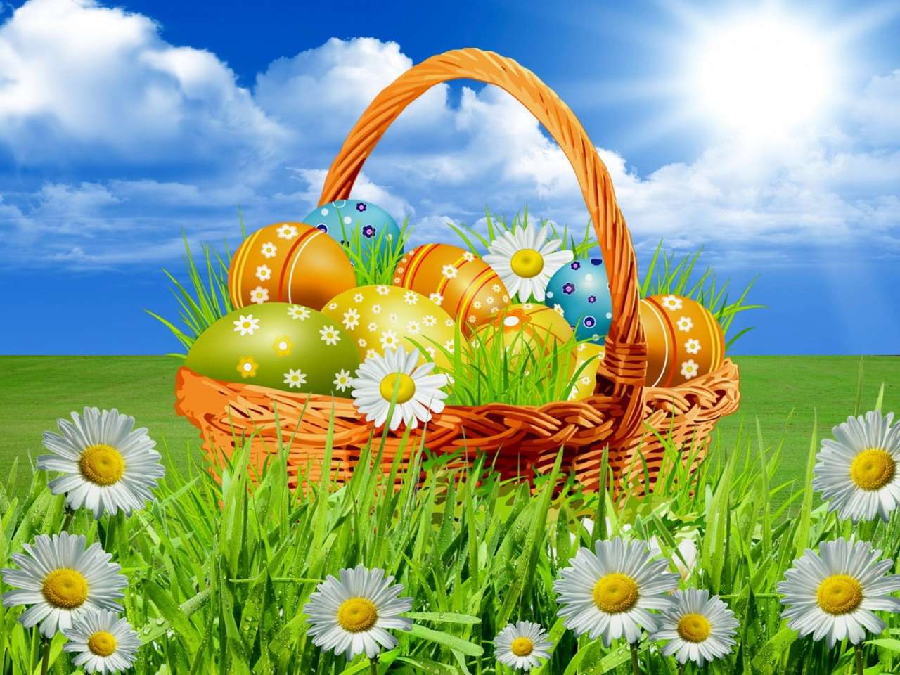 Veselé Velikonoce! skládačky online