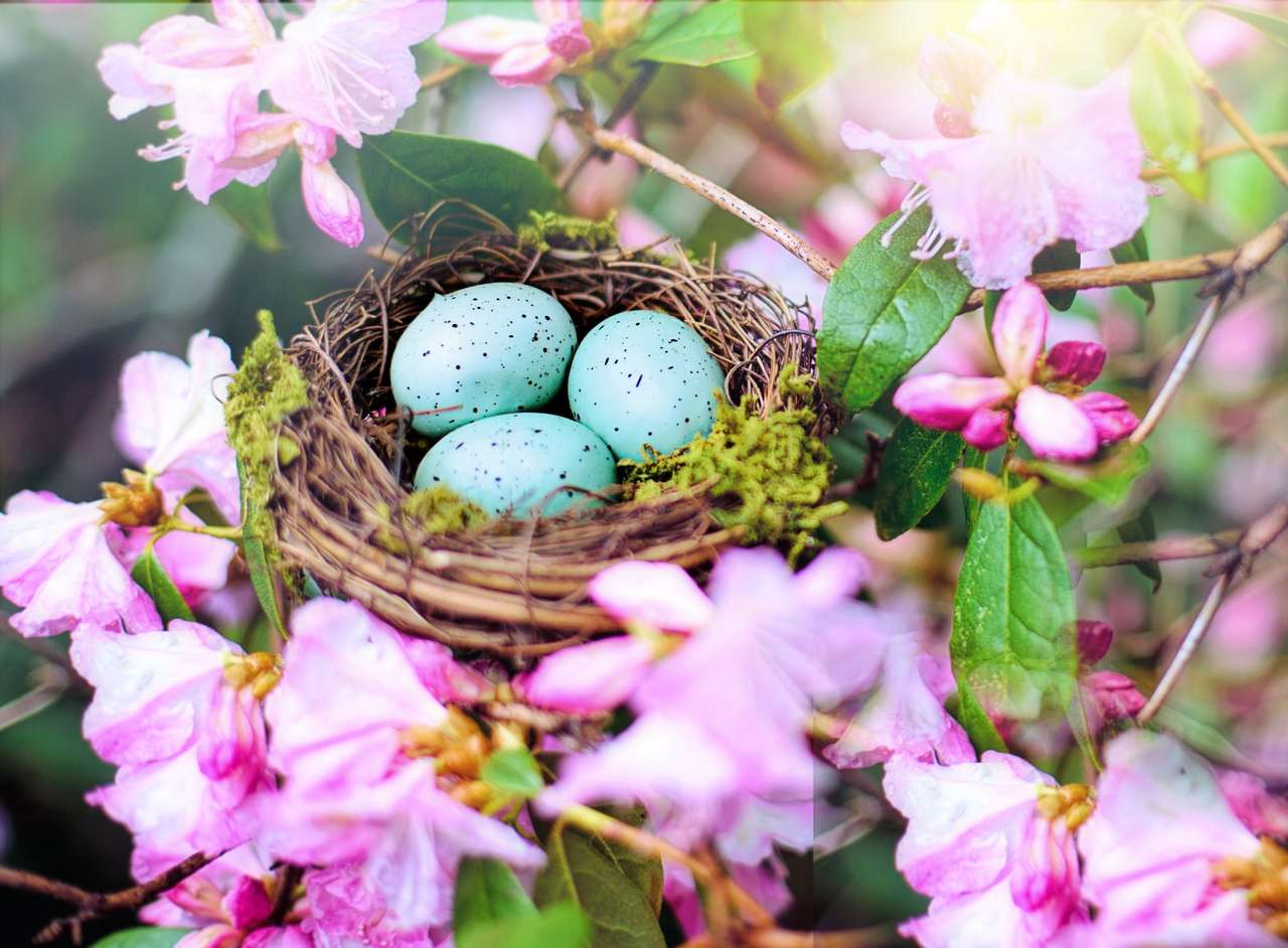 Kellemes Húsvéti Ünnepeket! kirakós online