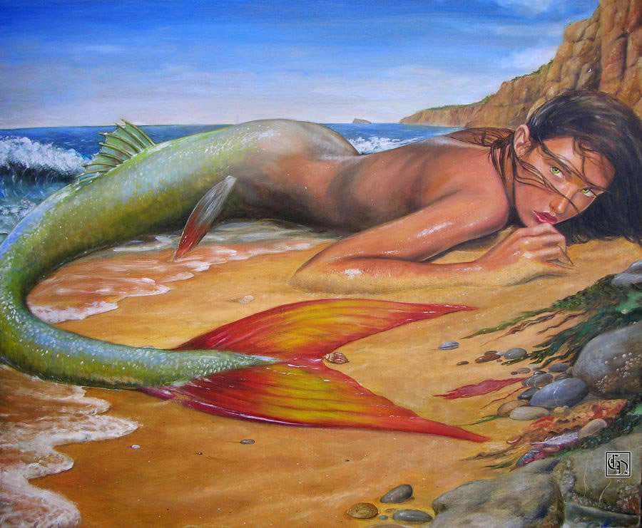 mermaid in the sand online puzzle
