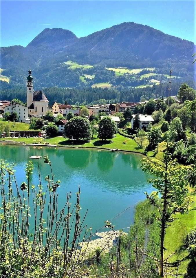 un hermoso paisaje rompecabezas en línea