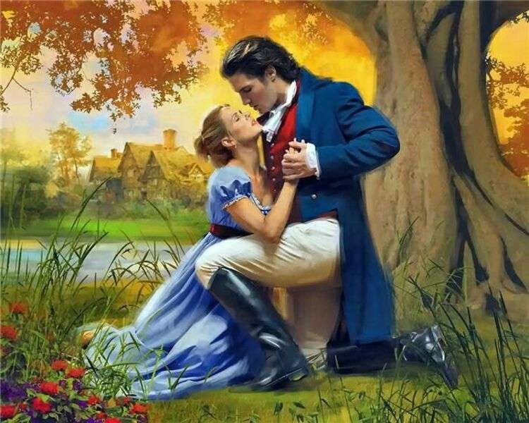 Couple in love #151 jigsaw puzzle online