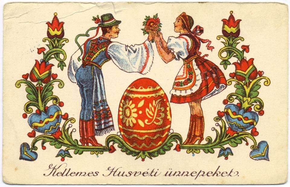 Ostern auf ungarisch Puzzlespiel online