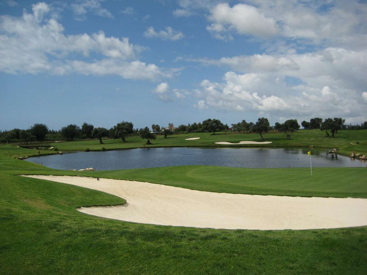 Golf Campo da golf puzzle online