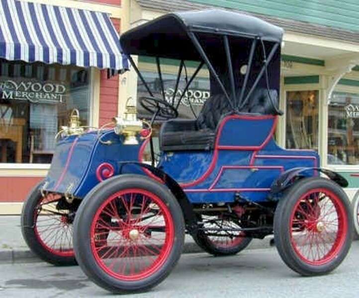 Автомобіль Winton Runabout Stanhope 1897 року випуску онлайн пазл