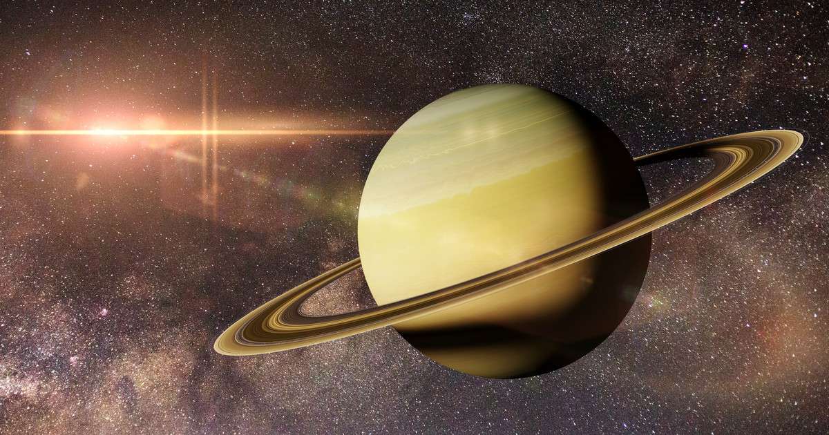 Saturn-Bild Online-Puzzle