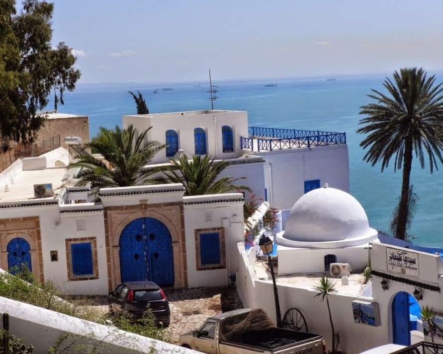 Ostrov - Tunis. skládačky online