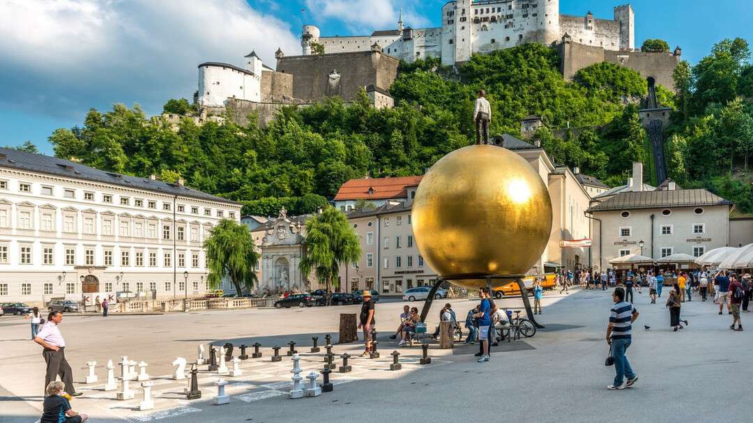 Salzburg. Online-Puzzle