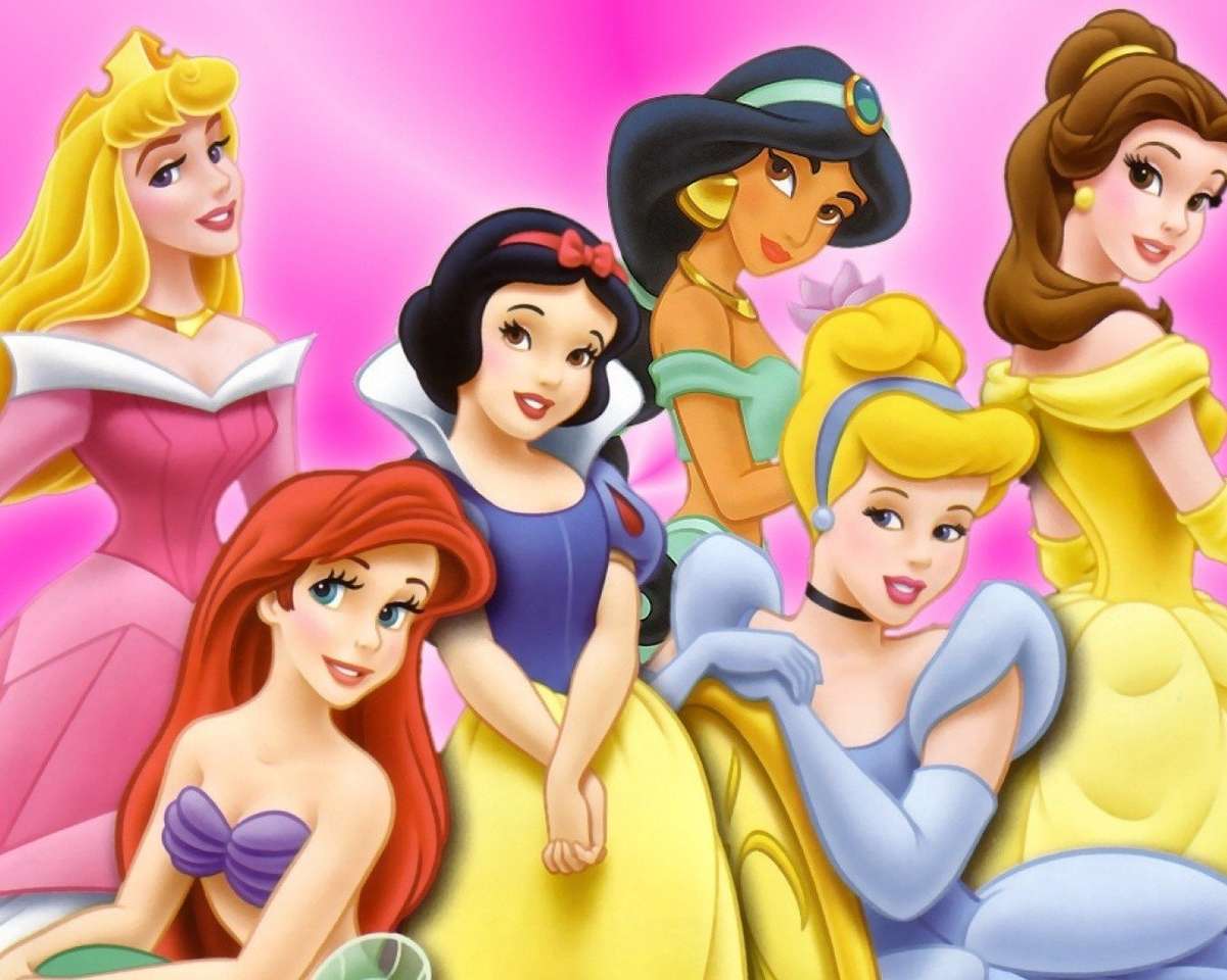 Діснеївські принцеси пазл онлайн