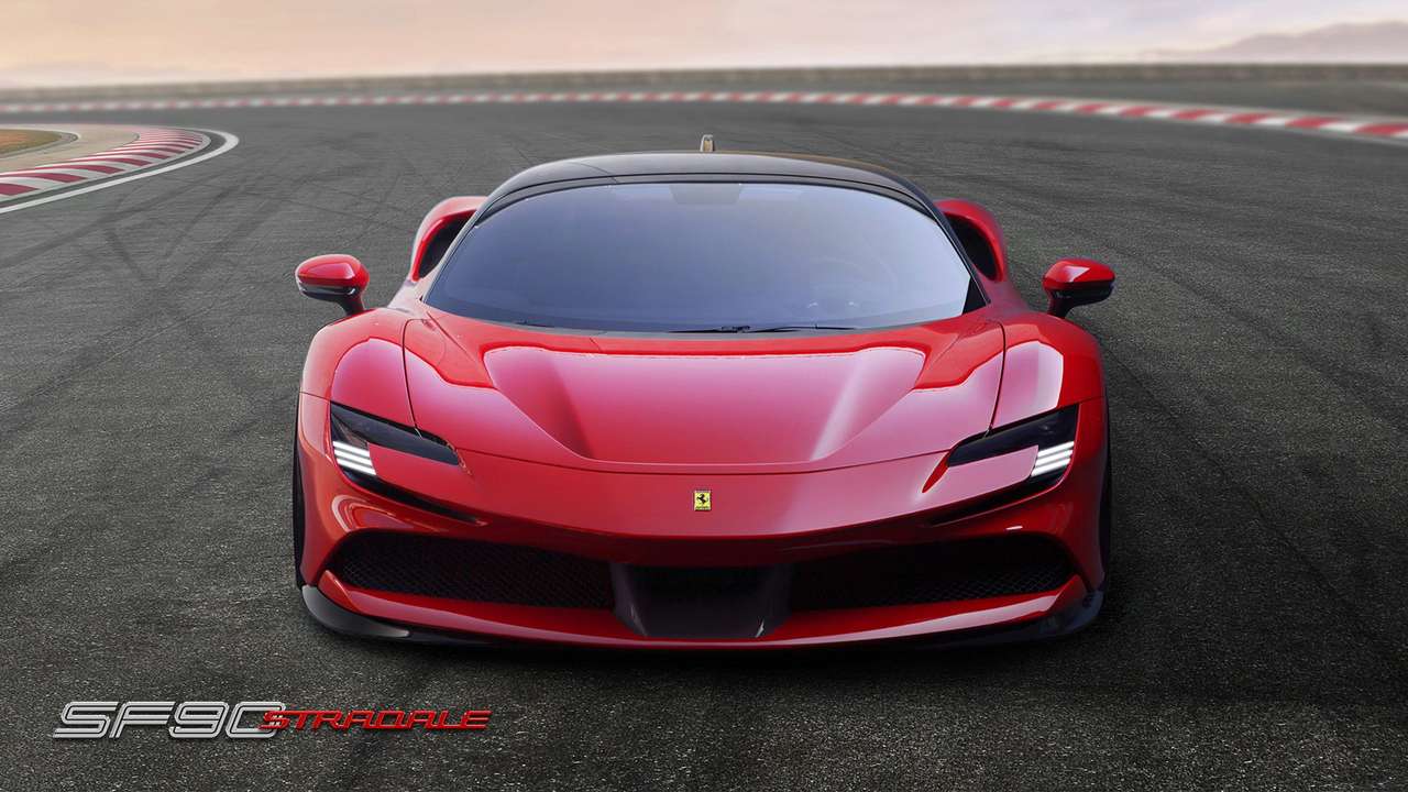Ferrari sf90 stradale пазл онлайн