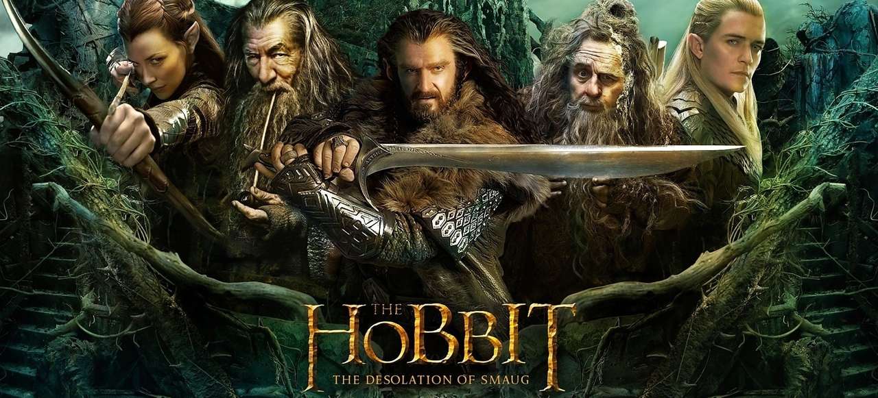 Hobbit A Desolação de Smaug quebra-cabeças online