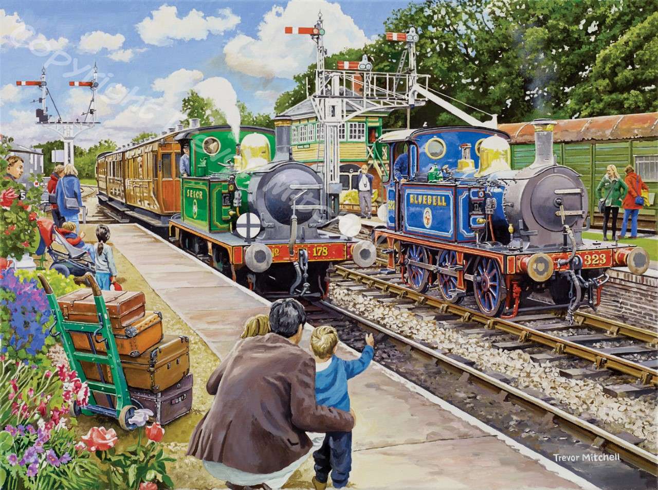 The Bluebell Railroad jigsaw puzzle online