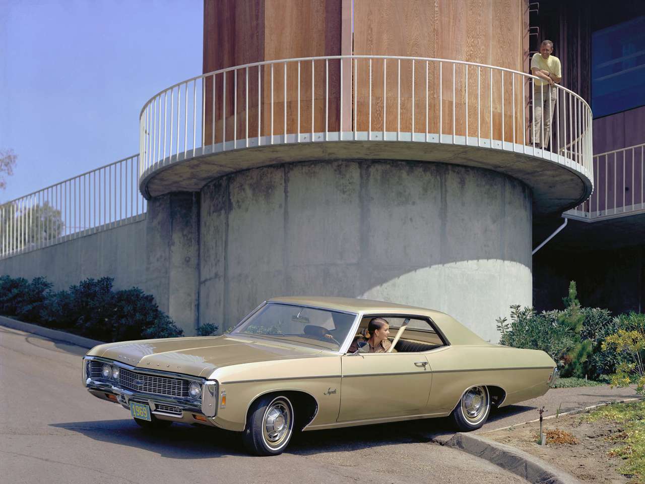 1969 Chevrolet Impala Cupé deportivo rompecabezas en línea