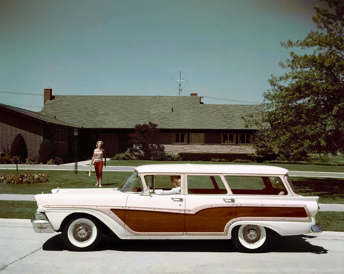1958 Ford país escudero rompecabezas en línea