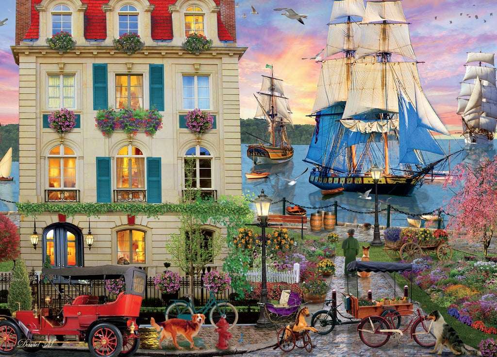 On the seashore. jigsaw puzzle online