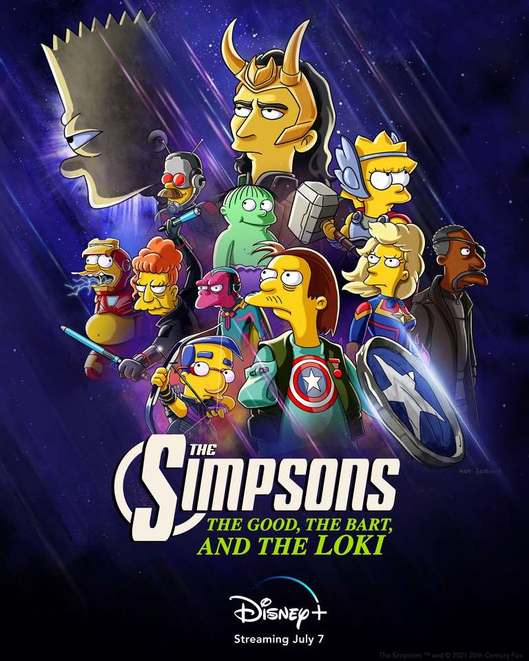 Simpsonovi Loki skládačky online