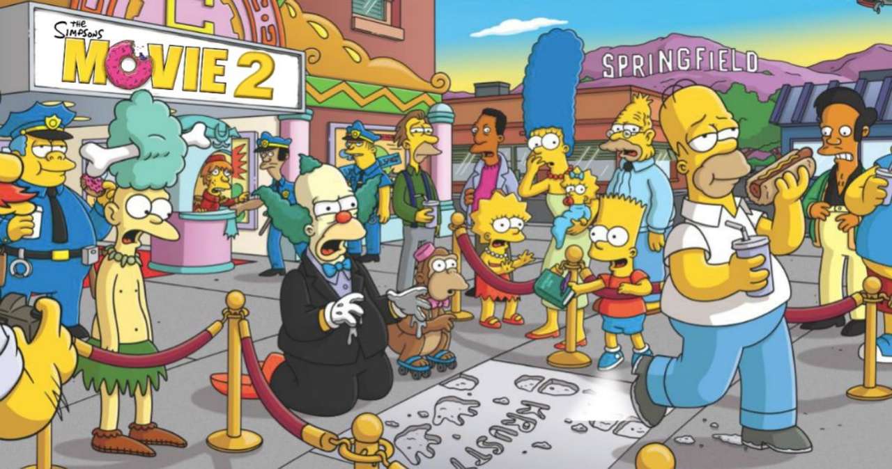 The Simpsons онлайн пъзел