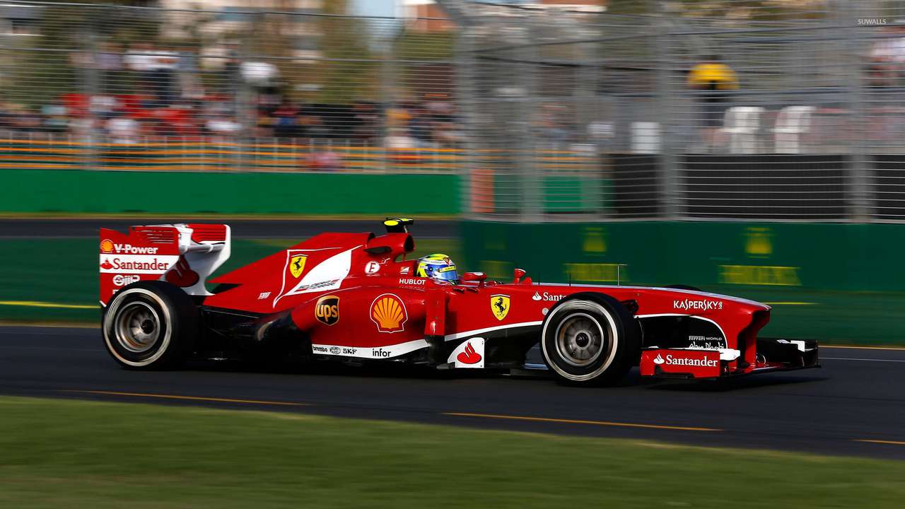 Ferrari f138 fórmula 1 coche rompecabezas en línea