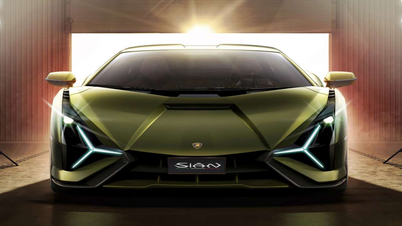 Lamborghini sian fkp37 пазл онлайн