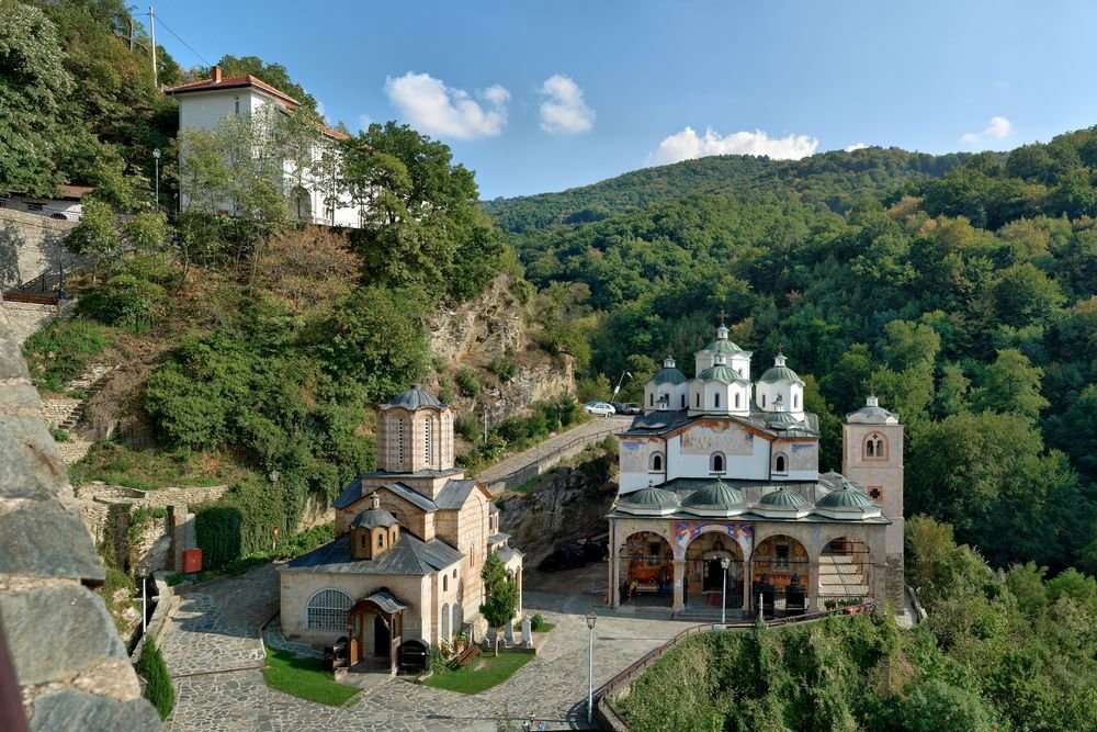 Macedonië - een aantrekkelijke hoogste berg legpuzzel online