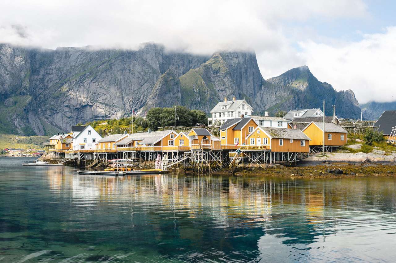 Byn Sakrysøya pussel på nätet