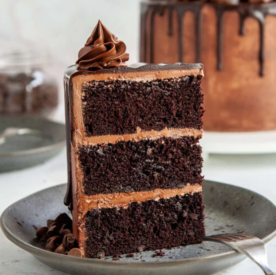 Death By Chocolate Cake jigsaw puzzle online