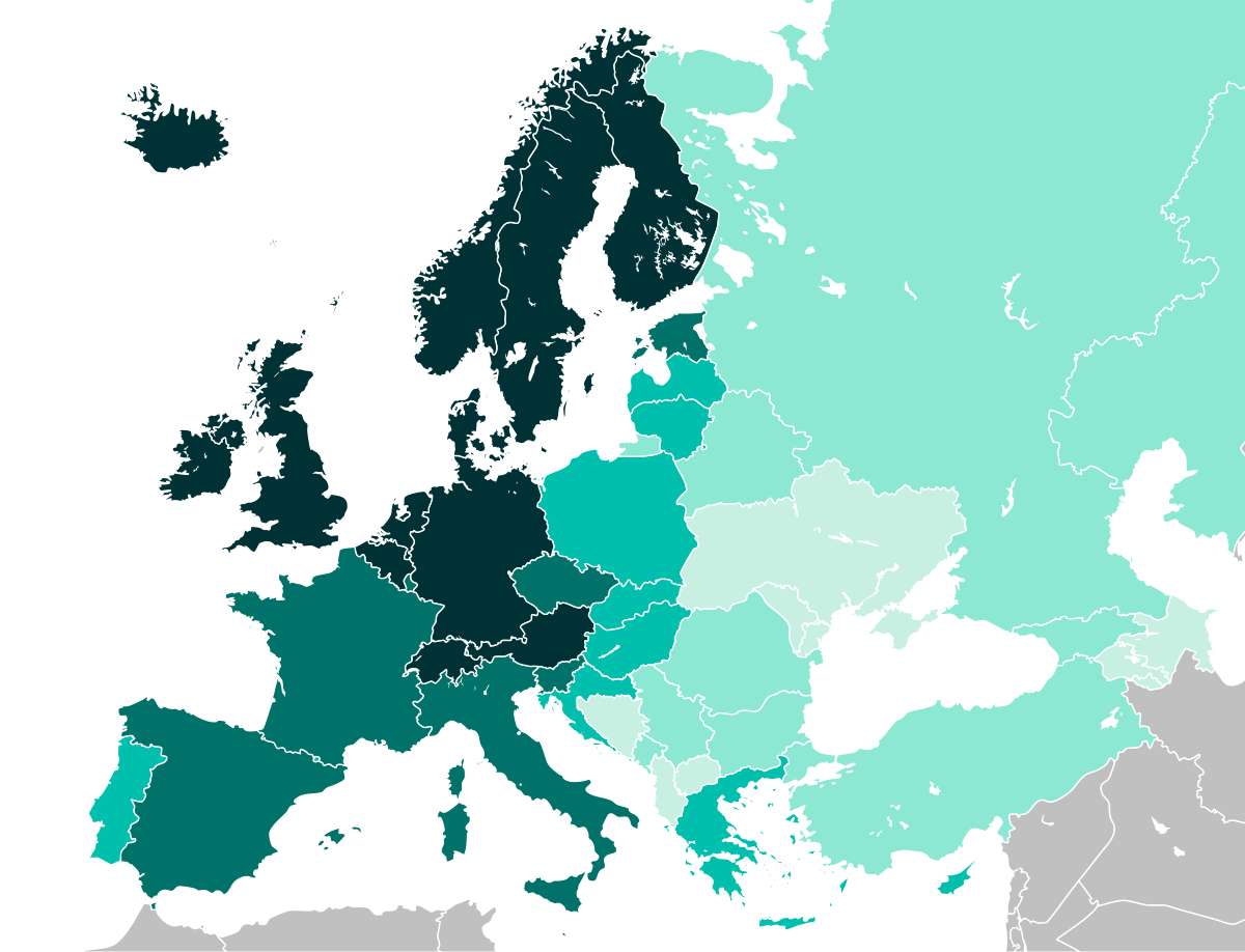 країни Європейського Союзу онлайн пазл