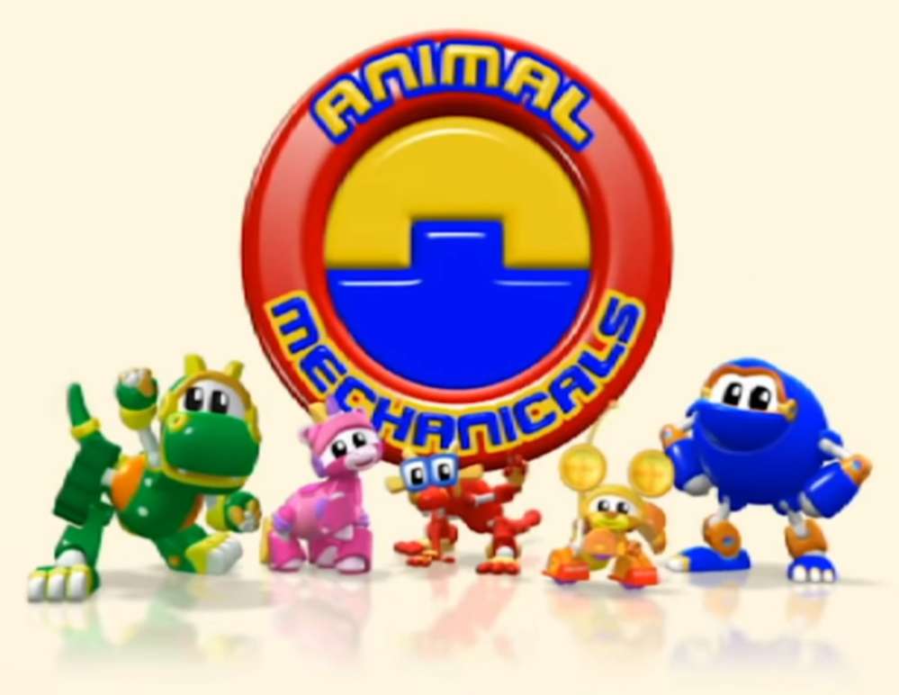 Animal Mekaniska logotyp pussel på nätet