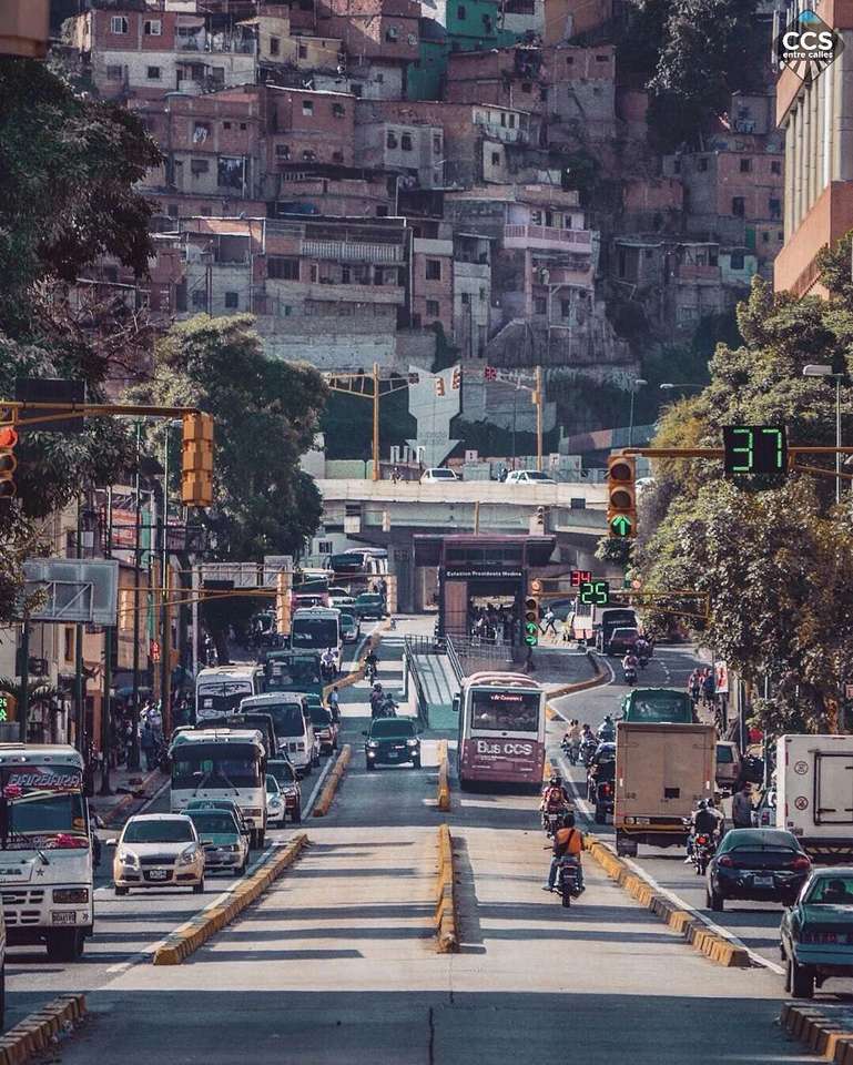 Calles de Caracas Venezuela rompecabezas en línea