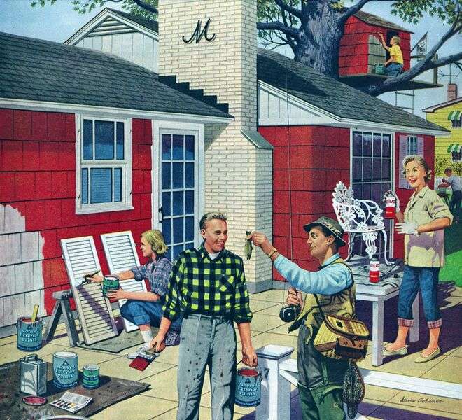 Ristrutturazione casa dell'anno 1960 puzzle online